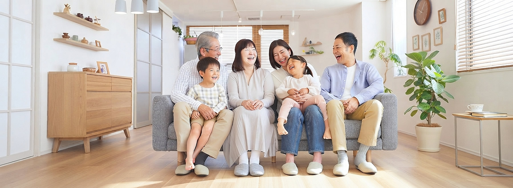 お子様からご年配の方までできる限りリラックスした治療環境を整えています