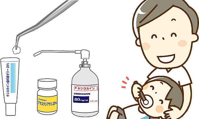 痛みを軽減する工夫