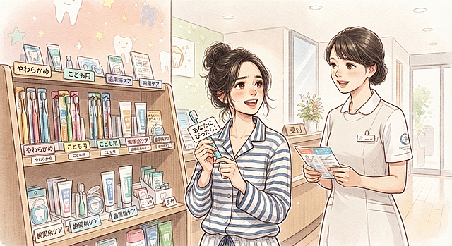 自分に合った歯ブラシ・歯磨剤を選ぶポイント